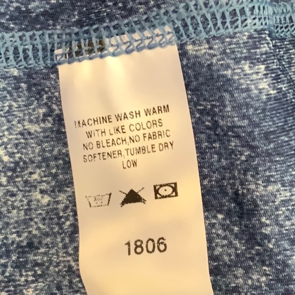 XGO MINERAL WASH PRINT LS - Royal Blue Mineral - Picture 8 of 8